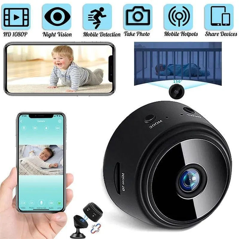 Mini WiFi Camera HD 1080P – Night Vision