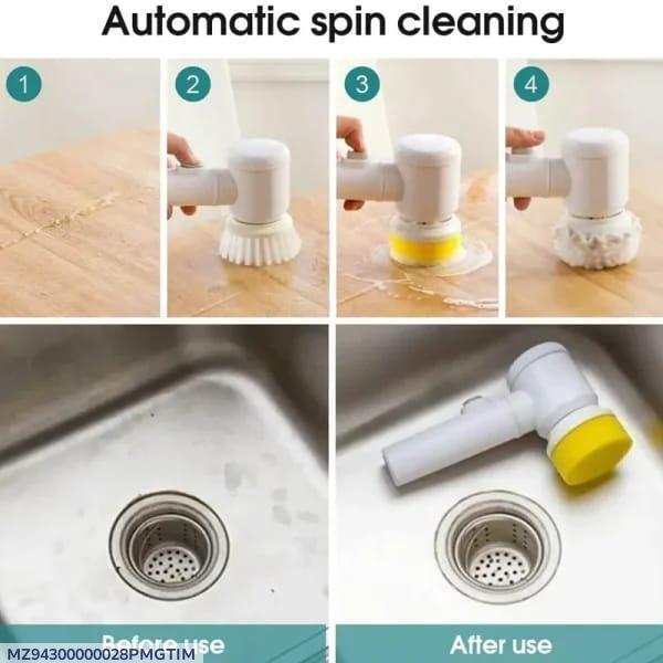 Automatic Spin Cleaning Brush – Multi-Functional Electric Scrubber